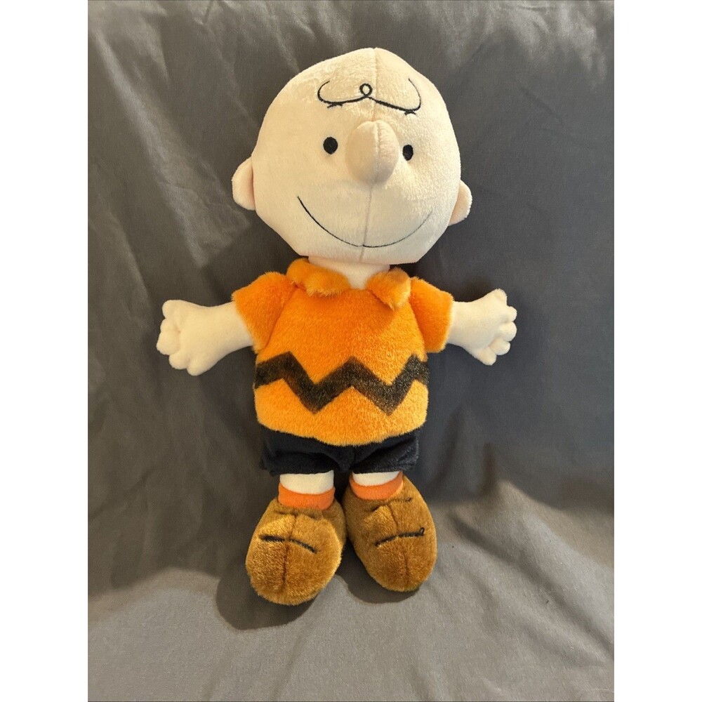 Peanuts Charlie Brown Orange 14" Plush Toy Kohls Cares For Kids 2019